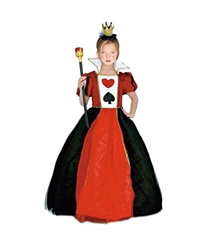 Disfraz Reina de Corazones niña infantil para Carnaval (2-4 años)